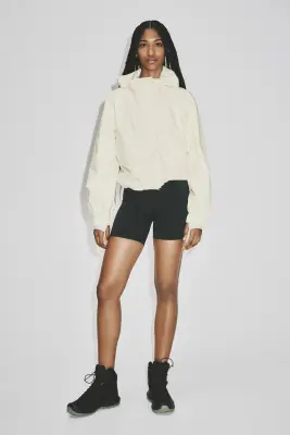 Veste de pluie de sport - Crème — photo 2