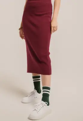 Les chaussettes côtelées - Vert forêt — photo 3