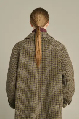 MANTEAU BERLIN GRIS/KAKI — photo 4