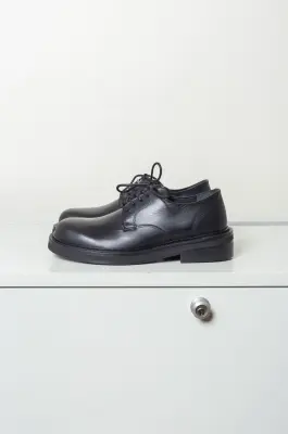 PARACIA – Mid-Heel Derby – BLACK — photo 5