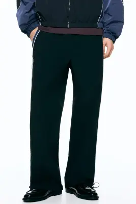 Pantalon de survêtement Loose Fit en nylon - Noir/panneaux — photo 2
