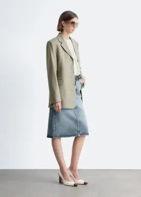 Blazer cintré - Taupe — photo 4