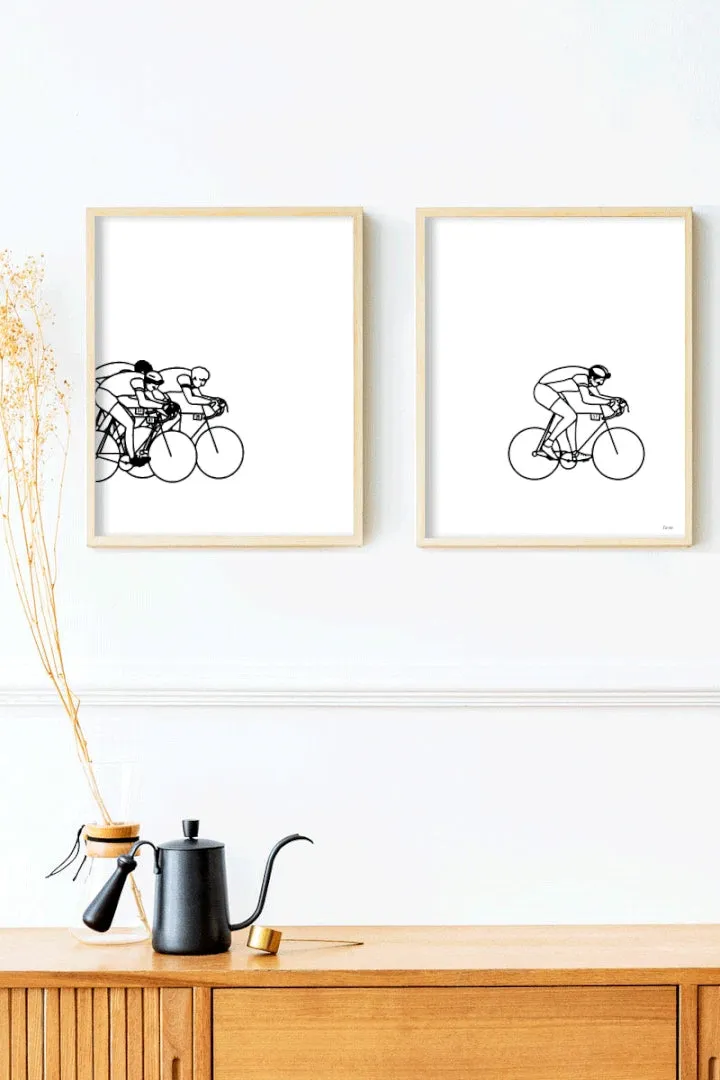 Diptyque d'affiches A4 Sportifs (au choix) – Fere