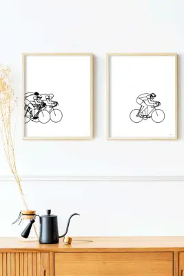 Diptyque d'affiches A4 Sportifs (au choix) – Fere — photo 1