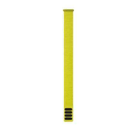 Bracelet Garmin Ultrafit 22mm nylon jaune 010-13306-15