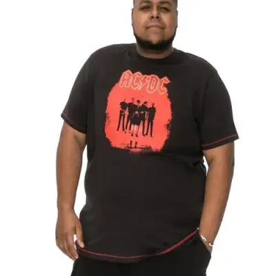 DUKE TEE SHIRT ACDC Noir — photo 1