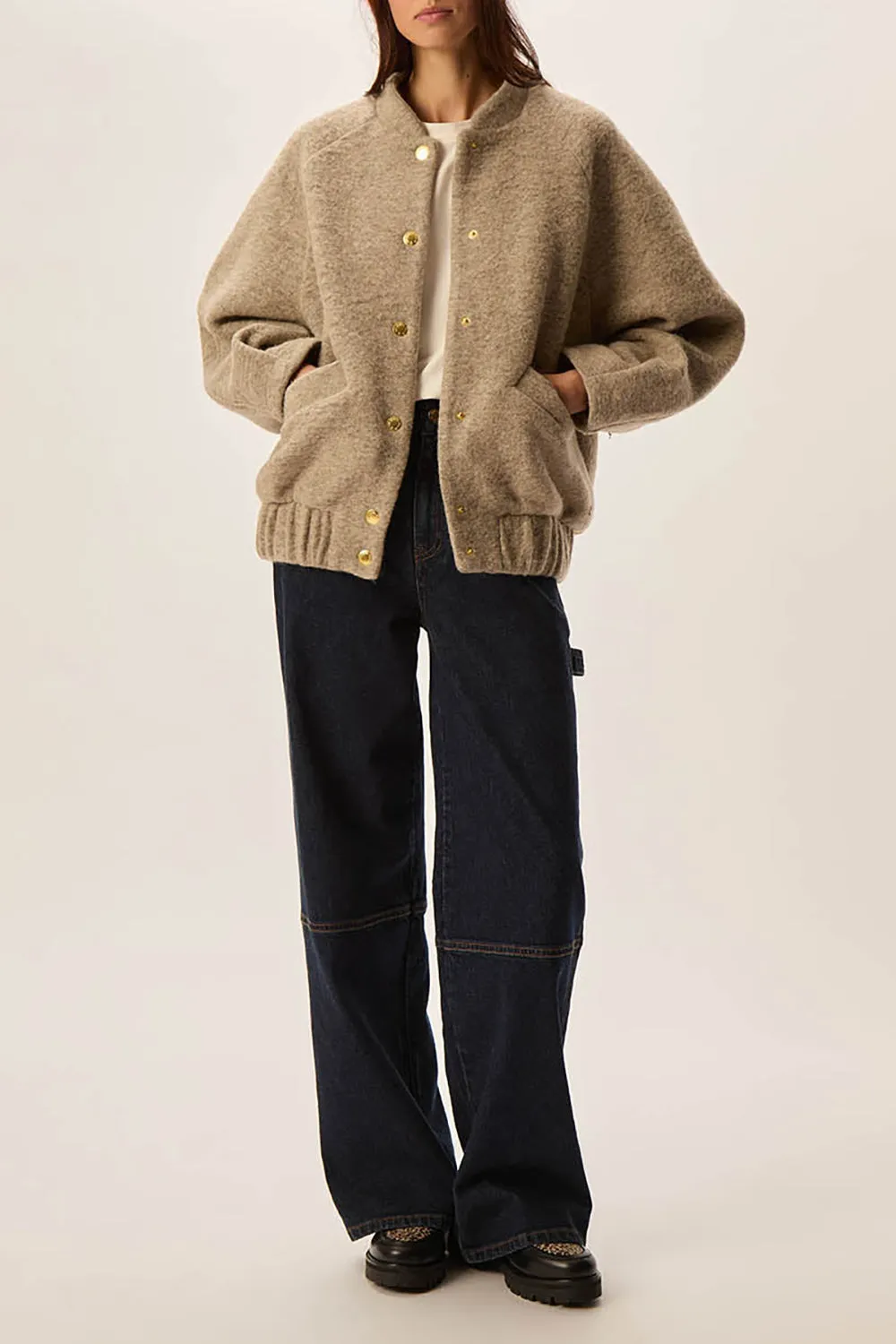 Veste maille Hildou Loup