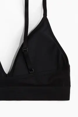 Soutien-gorge souple et paddé Seamless - Noir — photo 4