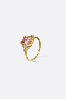 BAGUE NÉRÉE - Or blanc 18 carats — photo 5
