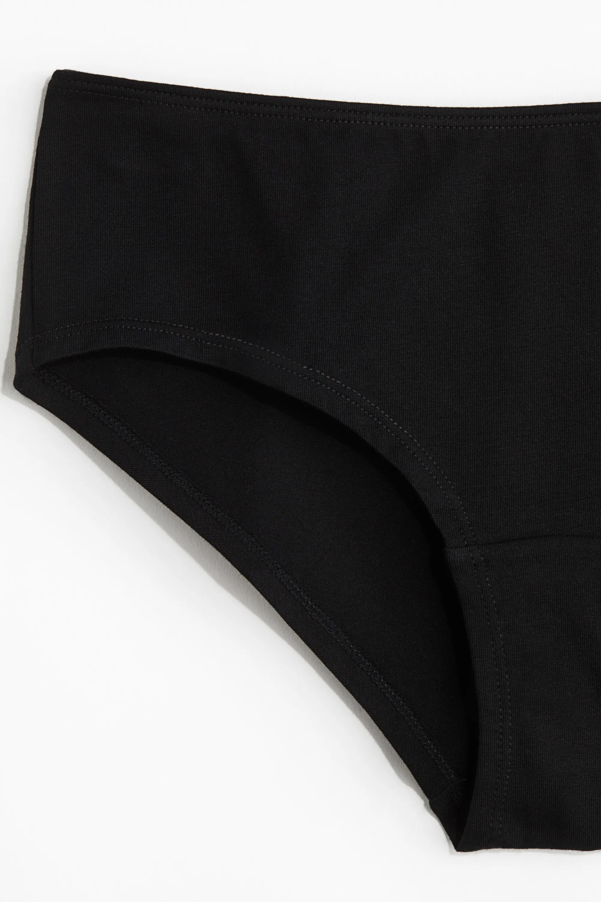 Lot de 5 culottes Hipster en coton - Noir