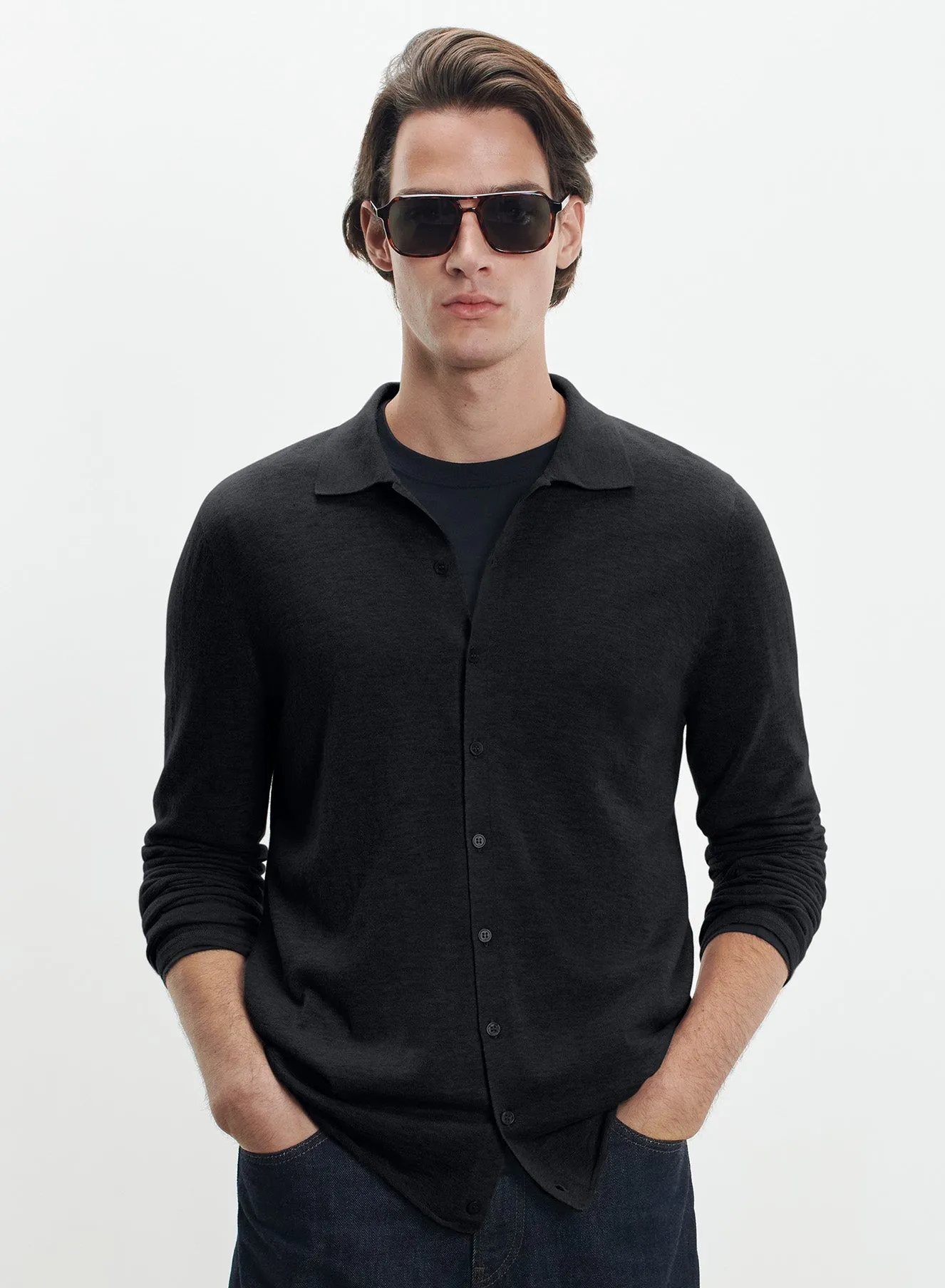 Chemise en cachemire