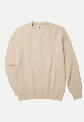 Le pull texturé - Beige clair