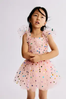 Déguisement de ballerine acrobate - Rose/pois — photo 2