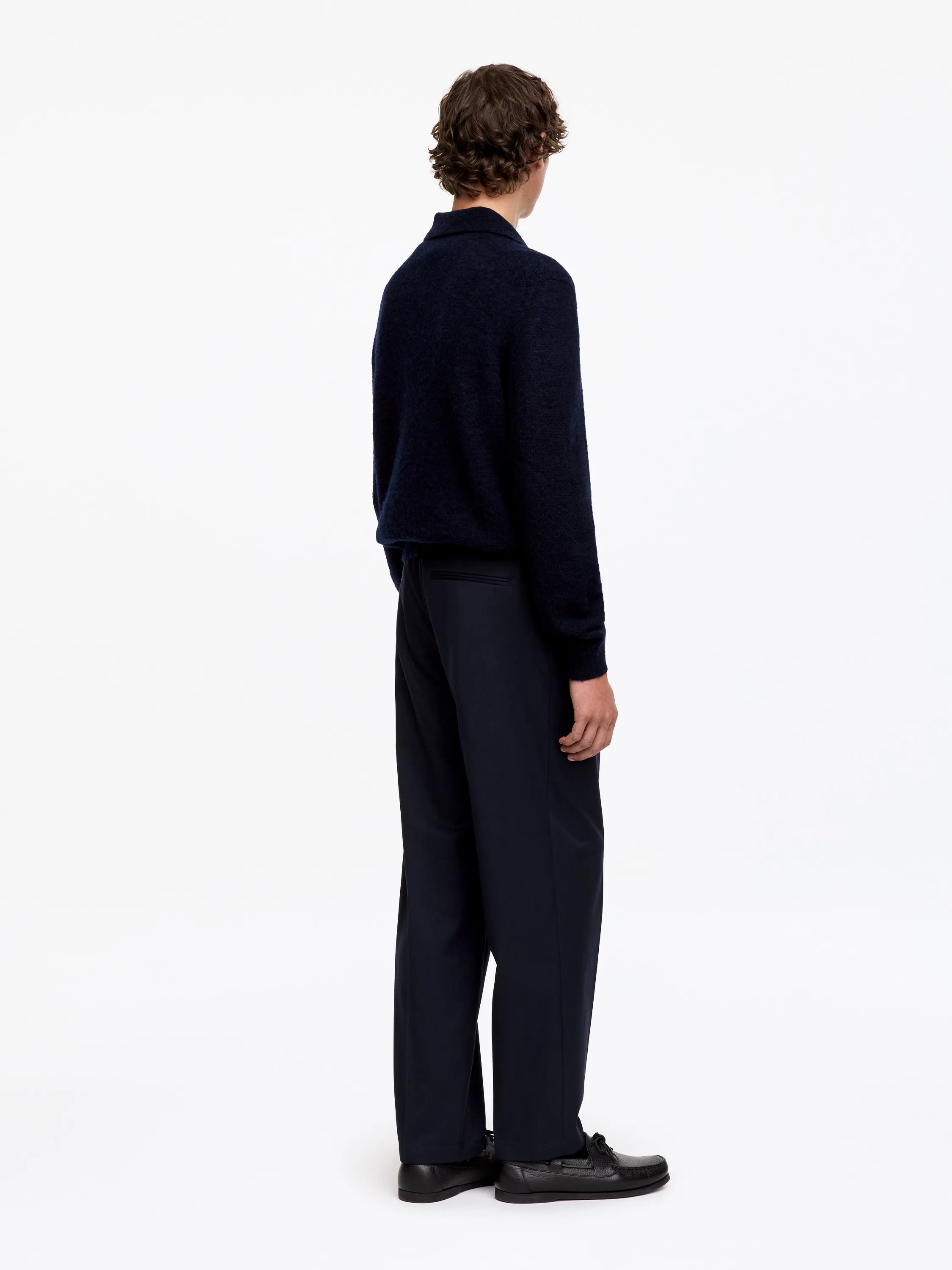 Pantalon habillé décontracté - Bleu foncé