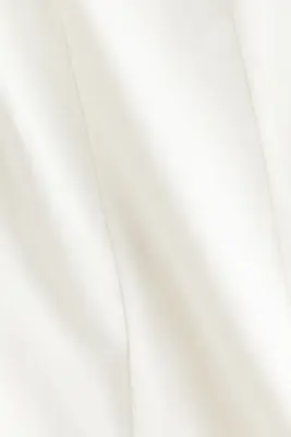 Robe dos nu en denim - Blanc — photo 5