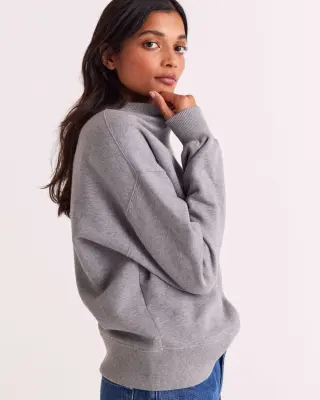 Sweat-shirt Virgile gris chiné — photo 4
