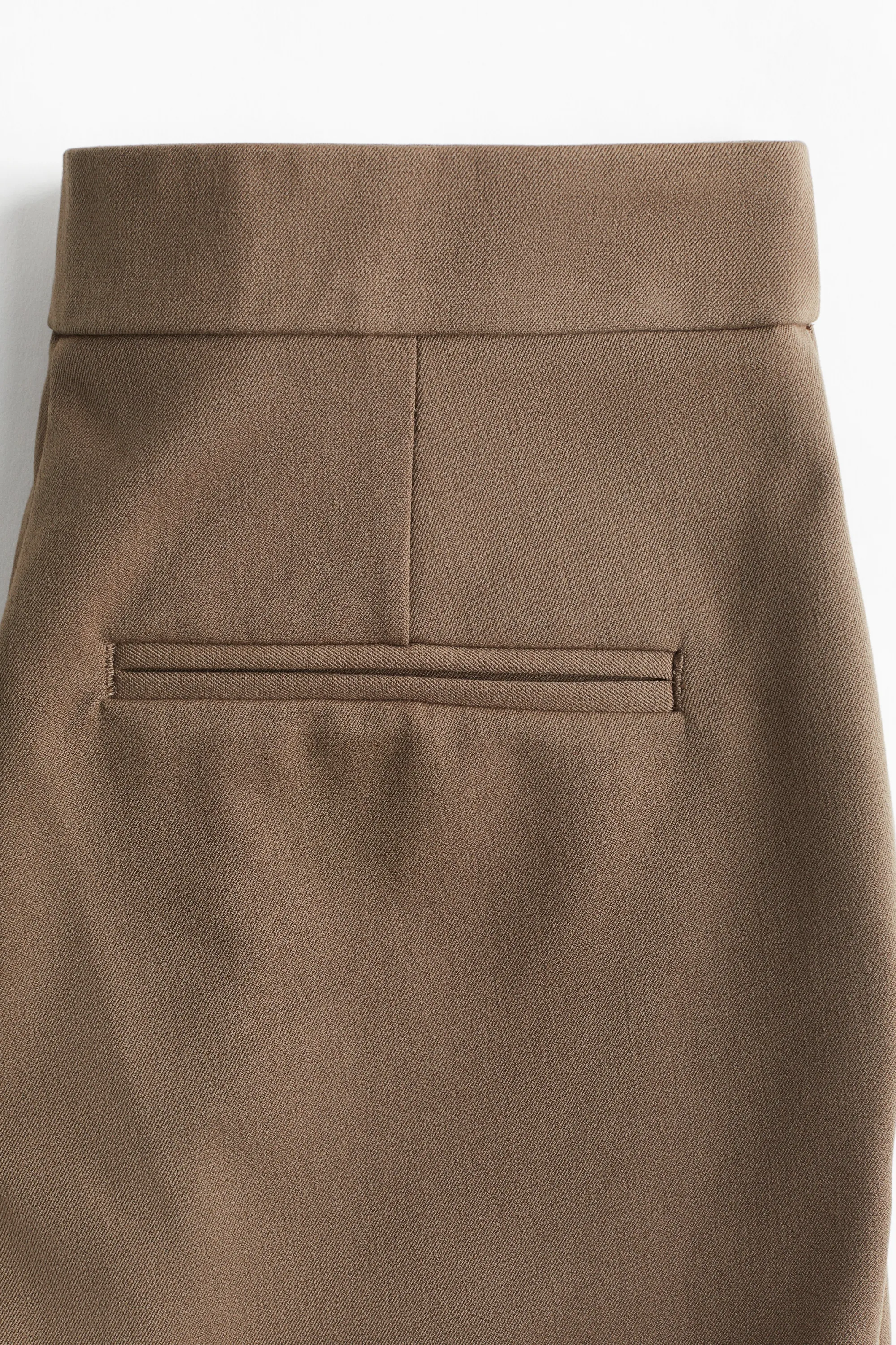 Pantalon bootcut - Marron