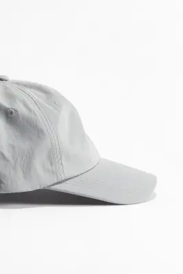 Casquette en twill de coton - Gris clair — photo 1