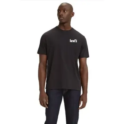 LEVIS BIG SS RELAXED FIT TEE SHIRT Noir — photo 1
