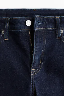 Skinny Regular Ankle Jeans - Bleu denim foncé — photo 1