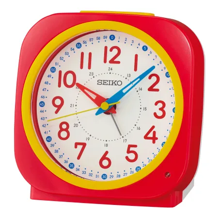 Réveil Seiko pédagogique avec veilleuse QHE200R