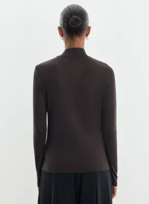 T-shirt en viscose et cachemire — photo 2