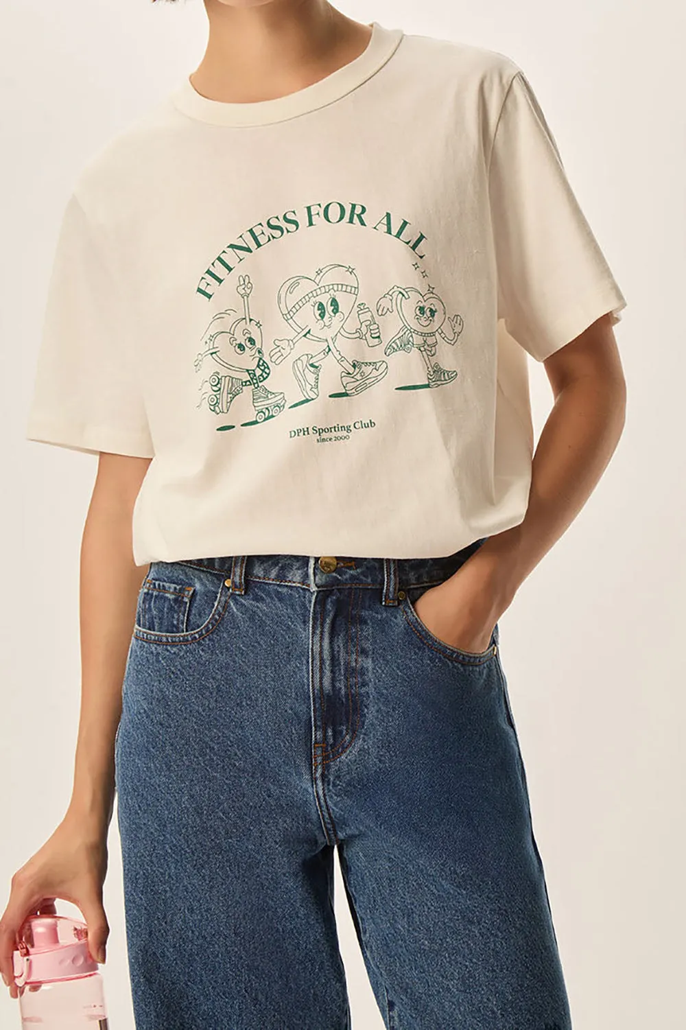 Tee-shirt Fannette Ecru