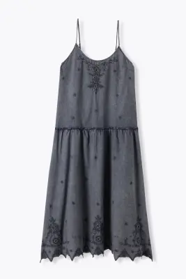 Robe à bretelles perlée — photo 1
