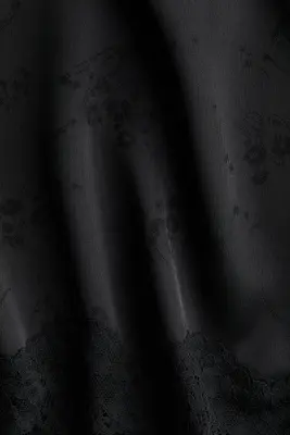 Top dos nu avec dentelle - Noir — photo 5