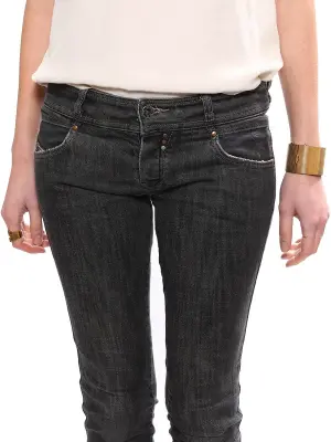 Jean ROKKET slim fit taille basse gris foncé Prix boutique 180€ Taille 36 — photo 5