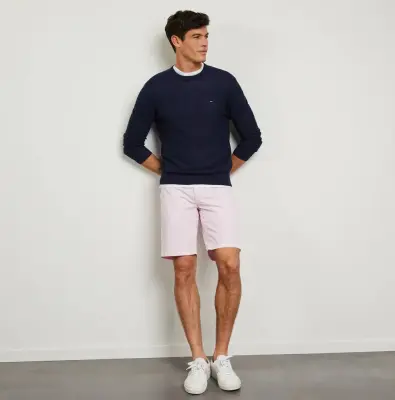 EDEN PARK PULL COTON Marine — photo 4