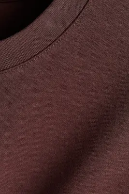 T-shirt Cooling Regular Fit - Marron foncé — photo 4