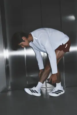 Short de running Lightweight Quick Dry​ ​ - Bordeaux — photo 3