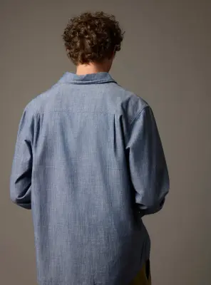 Chemise Roger Chambray — photo 3