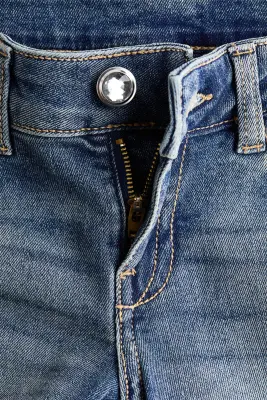 Flared Low Waist Jeans - Bleu denim — photo 5