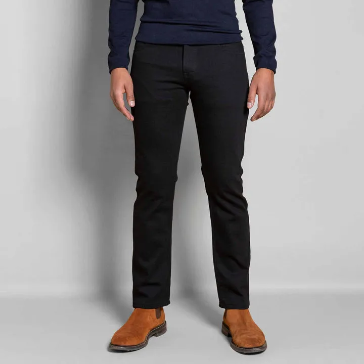 Jeans droit noir Albert confort