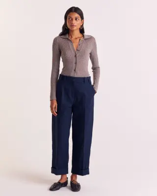 Pantalon Tristan bleu marine — photo 5