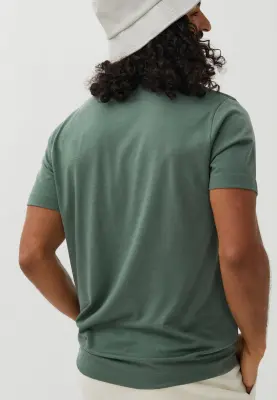 Le t-shirt mérinos - Vert sauge — photo 2