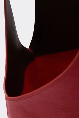 Sac Sun maxi grainé rouge — photo 4