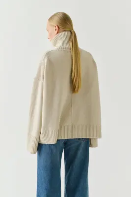 PULL WILLIAM ÉCRU CHINÉ — photo 2