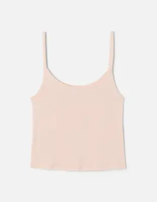 Nouveau ! RE/DONE Top Jolie Pink Salt Honeycomb — photo 5