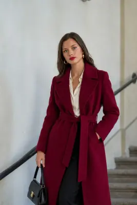 Giselle Wrap Coat — photo 8