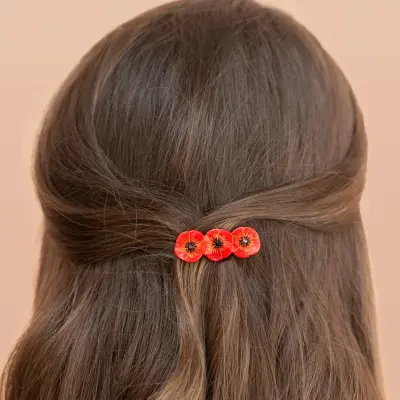 Barrette Coquelicot Coucou Suzette — photo 4