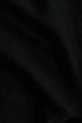 Cape en maille avec encolure bateau - Noir — photo 2