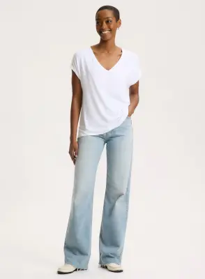 T-shirt en viscose et élasthanne — photo 3