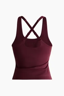 Débardeur de sport SculptMove™ - Rouge cerise — photo 4