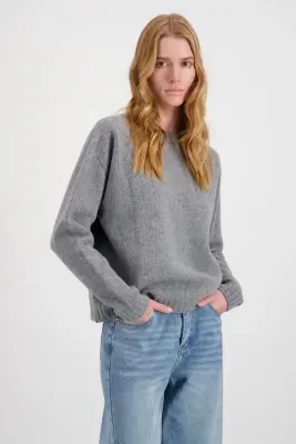 PULL LAINE MÉRINOS WOOLY - GRIS