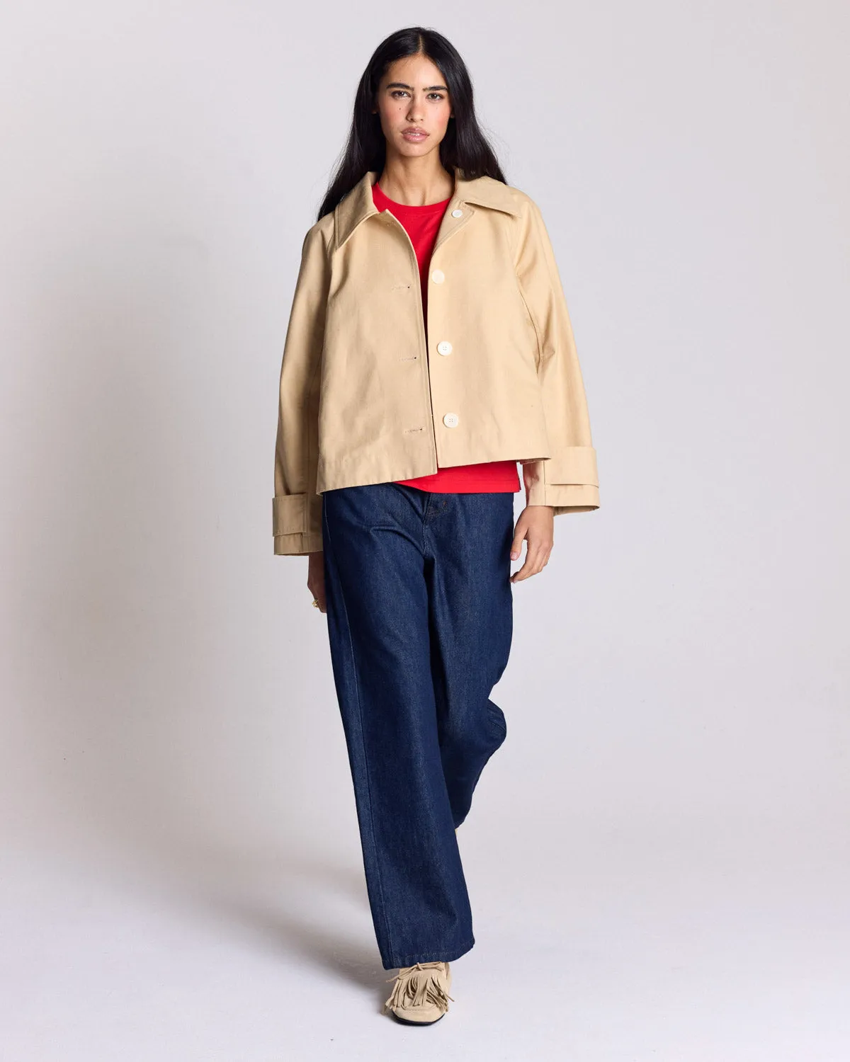 Trench Eva beige clair