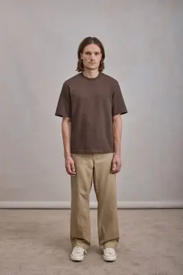 T-shirt 'Chuuunky Tee' - Marron — photo 2