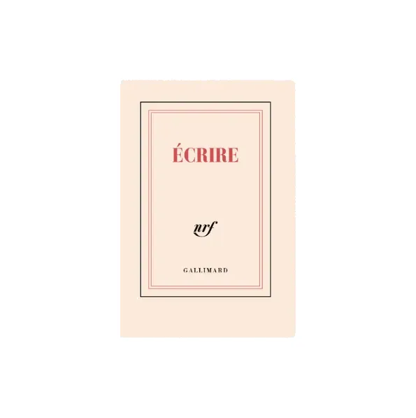 Carnet de poche Écrire
